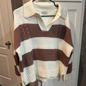 Cozy Chic V-Neck Sweater